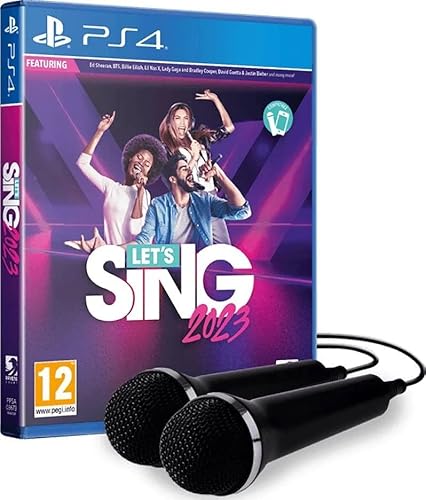 Let's Sing 2023 – Doppel-Mikrofon-Bundle (PS4) von Ravenscourt