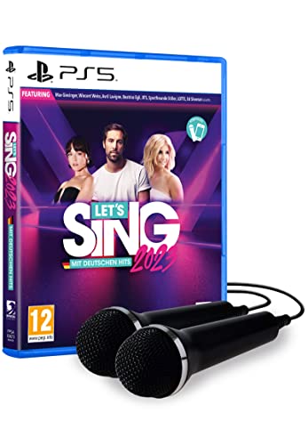 Let's Sing 2023 German Version [+ 2 Mics] (PlayStation 5) [AT-PEGI] von Ravenscourt