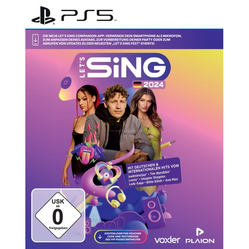 Let's Sing 2024 German Version      (PS5) von Ravenscourt