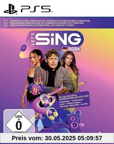 Let's Sing 2024 German Version (PlayStation 5) von Ravenscourt