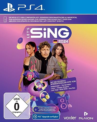 Let's Sing 2024 German Version (Playstation 4) von Ravenscourt