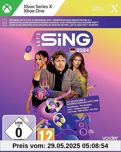 Let's Sing 2024 German Version (Xbox One / Xbox Series X) von Ravenscourt