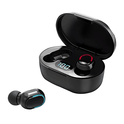 Rawrr Bluetooth Kopfhörer in Ear mit Mikrofon,Hi-Fi Stereo,Akkulaufzeit bis zu 25 Stunden,Tastesteuerung mit Touch Control für Arbeit und Studium,Schwarz von Rawrr