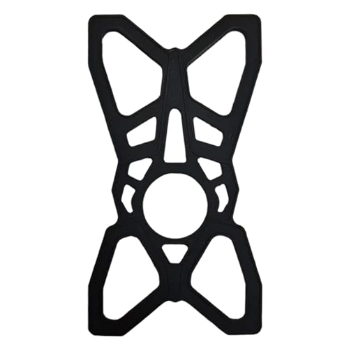 Handy-Halterungsgurt, Ersatz-Gummi-Silikonbänder für Handyhalterung, Griffgummi, Sicherheitsbänder für und Motorrad, Schwarz , Refer to description von Raxove