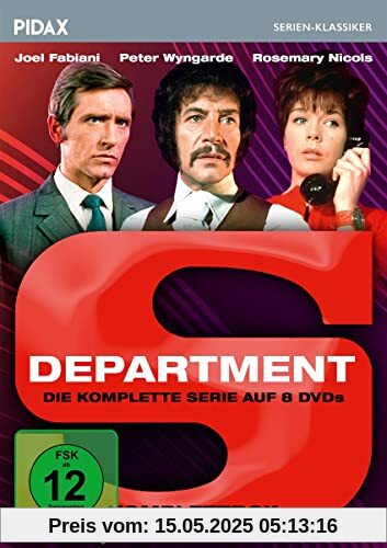 Department S - Komplettbox / Die komplette Kultserie (Pidax Serien-Klassiker) [8 DVDs] von Ray Austin
