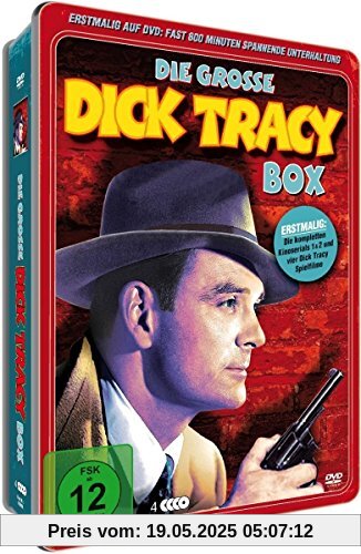Dick Tracey - Deluxe - Metallbox [4 DVDs] von Ray Taylor