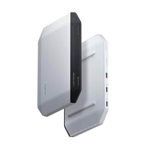 RAYNEO JoyDock, Geeignet für AR Brille XR Brille (Brille nicht im Lieferumfang enthalten), Tragbare Powerbank Kompatibel für Nintendo Switch, 10000mAh (2×5000mAh) 5V/3A Wiederaufladbarer Akku Backup von RayNeo