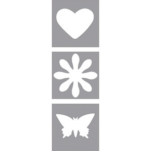 3 Rayher Motivlocher Herz/Blume/Schmetterling 3 Rayher Motivlocher Herz/Blume/Schmetterling von Rayher