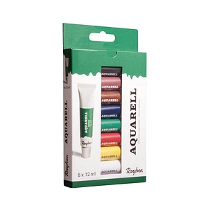 8 Rayher Künstler-Set mit 8 Farben Aquarellfarben farbsortiert 8 x 12,0 ml 8 Rayher Künstler-Set mit 8 Farben Aquarellfarben farbsortiert 8 x 12,0 ml von Rayher