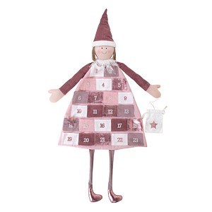Rayher Adventskalender zum Aufhängen rosa Rayher Adventskalender zum Aufhängen rosa von Rayher