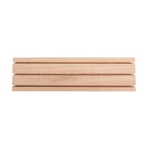 Rayher Bastelholz natur Holz Setzleiste mit 3 Rillen von Rayher