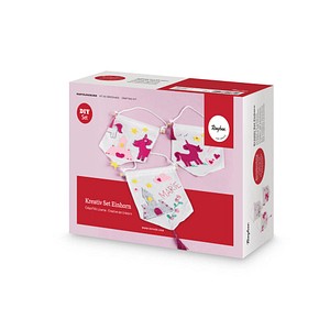 Rayher Bastelset Wimpelkette Einhorn von Rayher