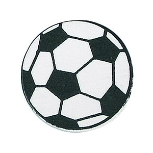 Rayher Holz-Streudeko weiß/schwarz Fußball Ø 3,0 cm 6 St. von Rayher