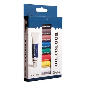 Rayher Künstler-Set Ölfarben farbsortiert 8 x 12,0 ml Rayher Künstler-Set Ölfarben farbsortiert 8 x 12,0 ml von Rayher