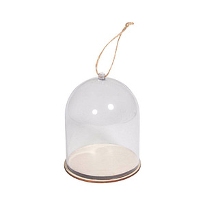 Rayher Kunststoffglocke transparent mit Sockel Ø 9,0 cm Rayher Kunststoffglocke transparent mit Sockel Ø 9,0 cm von Rayher