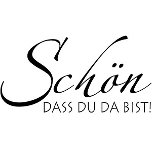 Rayher Motivstempel Schön DASS DU DA BIST! 3,0 x 5,0 cm Rayher Motivstempel Schön DASS DU DA BIST! 3,0 x 5,0 cm von Rayher