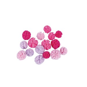 Rayher Pompons pink sortiert Ø 2,5-3,0 cm 16 St. von Rayher