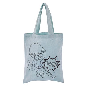 Rayher Stofftasche Stoff hellblau 53984356 von Rayher