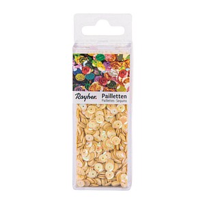 Rayher Streu-Pailletten irisierend gelb gewölbt Ø 6,0 mm 4.000 St. Rayher Streu-Pailletten irisierend gelb gewölbt Ø 6,0 mm 4.000 St. von Rayher