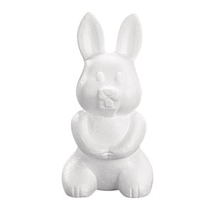 Rayher Styroporform weiß Hase 23,0 cm von Rayher