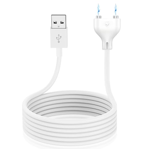 Raykce Magnetisches USB-Ladekabel Kompatibel mit Satisfyer Pro 2 2-Pin 10mm DC-5V 800mA Vibrator Ladekabel Wasserdicht, für Kabelloses Massagegerät Elektrische Zahnbürste Smartwatch, 0,8m Raykce Magnetisches USB-Ladekabel Kompatibel mit Satisfyer Pro 2 2-Pin 10mm DC-5V 800mA Vibrator Ladekabel Wasserdicht, für Kabelloses Massagegerät Elektrische Zahnbürste Smartwatch, 0,8m von Raykce