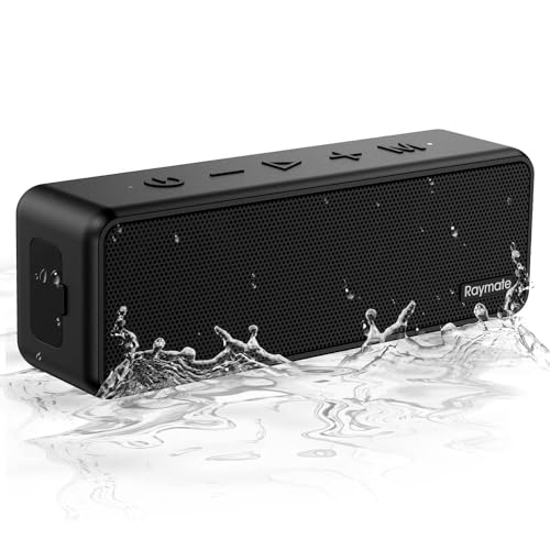 Raymate Bluetooth Lautsprecher, Kabellose Musikbox mit 20W Dual Bass, IPX7 Wasserdicht, TWS Funktion, 15 Stunden Akku Tragbarer Lautsprecher für Outdoor und Zuhause Raymate Bluetooth Lautsprecher, Kabellose Musikbox mit 20W Dual Bass, IPX7 Wasserdicht, TWS Funktion, 15 Stunden Akku Tragbarer Lautsprecher für Outdoor und Zuhause von Raymate