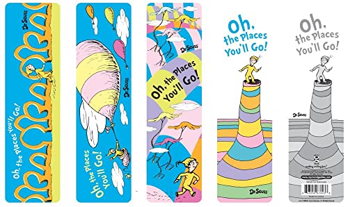 Dr Seuss Oh the Places You'll Go! Lesezeichen-Sortiment, 50-teilig (67803) von Raymond Geddes