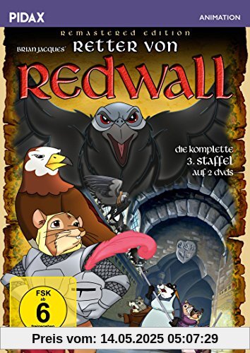 Retter von Redwall, Staffel 3 - Remastered Edition / Die komplette 3. Staffel nach der erfolgreichen Buchklassikerreihe von Brian Jacques (Pidax Animation) [2 DVDs] von Raymond Jafelice