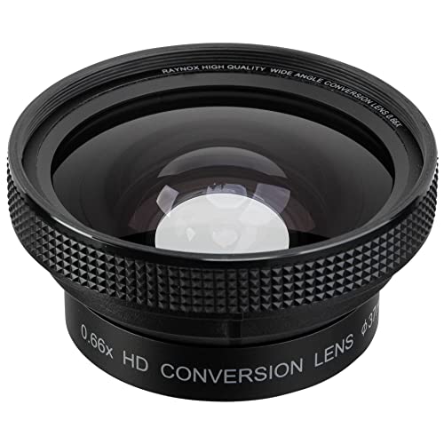 Raynox HD-6600 Pro Superlow Distortion Wideangle Conversion Lens (0,7-Fach, 37mm Mounting Thread) von Raynox