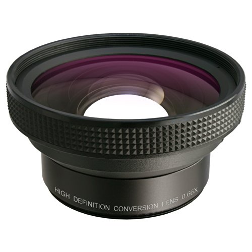 Raynox HD-6600 Pro Superlow Distortion Wideangle Conversion Lens (0,7-Fach, 49mm Mounting Thread) von Raynox