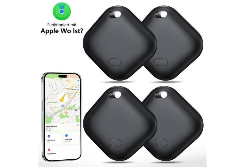 Rayofi Smart Tag, AirTag Alternative Bluetooth-Tracker (mit Apple Wo ist APP (nur iOS), 100% Datenschutz, wasserdicht) von Rayofi