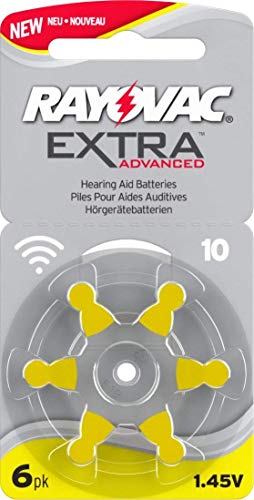 Rayovac RAHA10 Extra Advanced Batterien für Hörgeräte (6-er Pack) von Rayovac