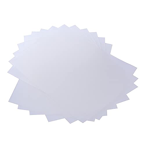 RAYSON Dickes PolypropylenDeckblatt, 0,6 mm, PP-Kunststoff-Matt-Bindedeckel, Matt, A4, Packung mit 50 Stück von Rayson