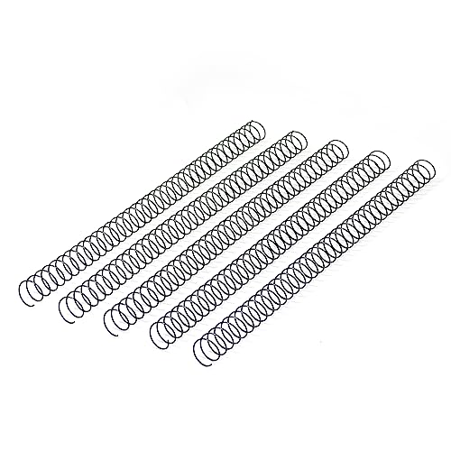 RAYSON Drahtspulen, 105 Blatt, 3:1 Teilung, 15,9 mm, Schwarz, A4, 100 Stück von Rayson
