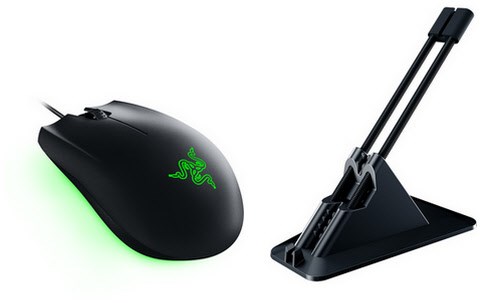 Abyssus Essential Gaming Maus inkl. Mouse Bungee V2 von Razer