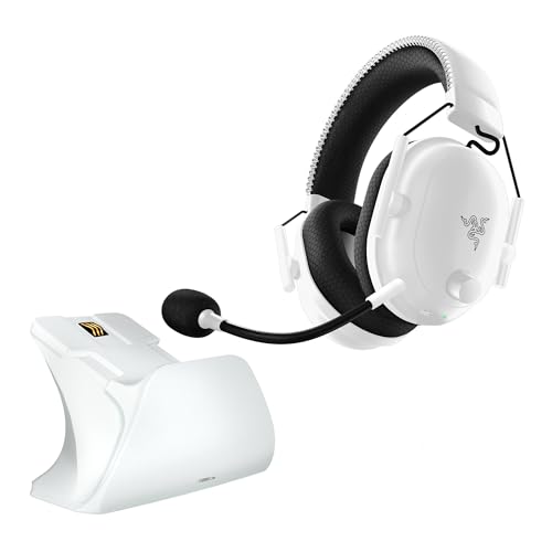 Razer BlackShark V2 Pro (Xbox Lizenziert) - Weiß + Universelle Schnellladehalterung für Xbox - Robot Weiß von Razer