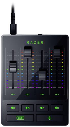 RAZER All-in-one Analog Mixer Konsolen-Mischpult Anzahl Kanäle:4 USB-Anschluss RAZER All-in-one Analog Mixer Konsolen-Mischpult Anzahl Kanäle:4 USB-Anschluss von Razer