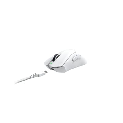 RAZER DeathAdder V3 Pro Weiß - Ultra leichte kabellose ergonomische E-Sport-Maus von Razer