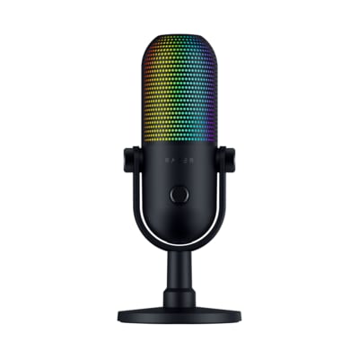 RAZER Seiren V3 Chroma - RGB USB Mikrofon mit Tap-to-Mute-Funktion von Razer