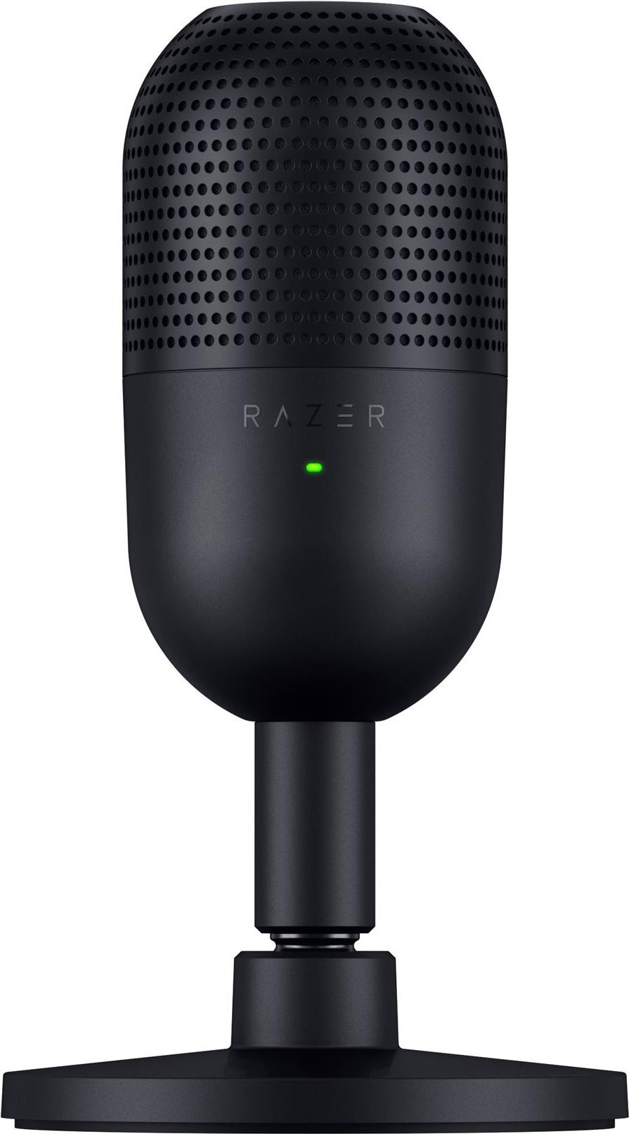 RAZER Seiren V3 Mini Schwarz - Ultra kompaktes USB-Mikrofon mit Tap-to-Mute (RZ19-05050100-R3M1) von Razer