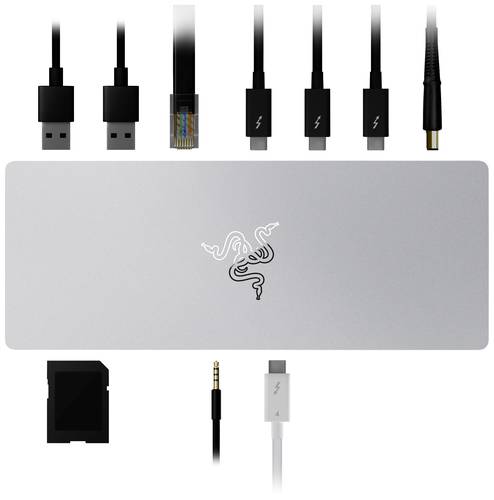 RAZER Thunderbolt™ 4 Notebook Dockingstation Thunderbolt 4 Dock Mercury Passend für Marke: Univer von Razer