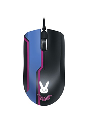 Razer Abyssus Elite Gaming Maus (D.VA, mit Optischen 7200 DPI Sensor im D.VA/Overwatch Design für Links- und Rechtshänder geeignet),Schwarz von Razer