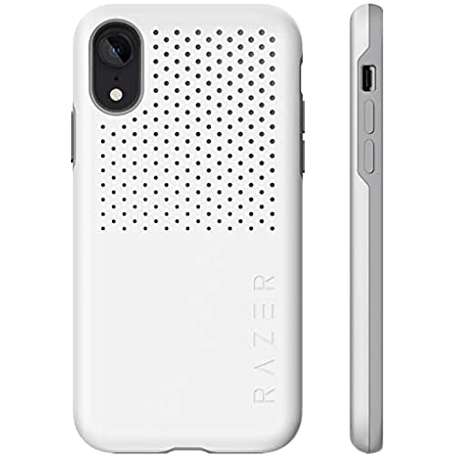 Razer Arctech Pro Mercury - for Apple iPhone XR (Schutzhülle mit Thermaphene Performance Technologie, zertifizierter Schutz bei Stürzen, verbesserte Smartphone Kühlung) White, Weiß von Razer