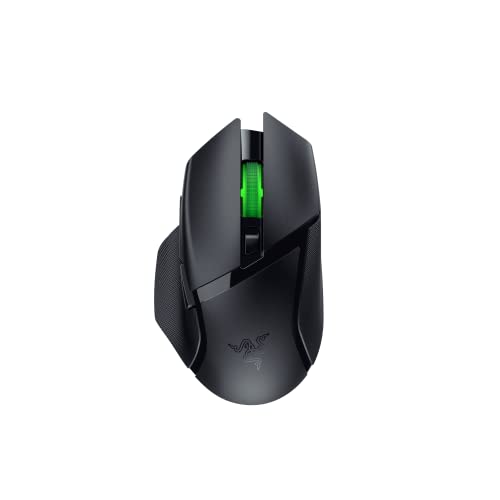 Razer Basilisk RZ01-04870100-R3A1 V3 X HyperSpeed kabellose Gaming-Maus, kabellos, 7 programmierbare Tasten, optischer Sensor mit 18.000 DPI, Mattschwarz Razer Basilisk RZ01-04870100-R3A1 V3 X HyperSpeed kabellose Gaming-Maus, kabellos, 7 programmierbare Tasten, optischer Sensor mit 18.000 DPI, Mattschwarz von Razer