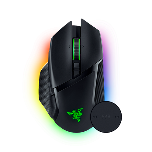 Razer Basilisk V3 Pro + Wireless Charging Puck Bundle von Razer