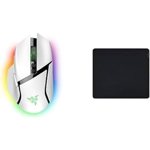 Razer Basilisk V3 Pro - White + Gigantus V2 Large von Razer