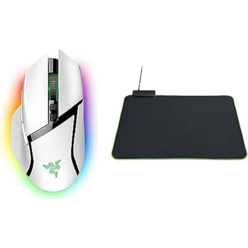 Razer Basilisk V3 Pro - White + Goliathus Chroma von Razer