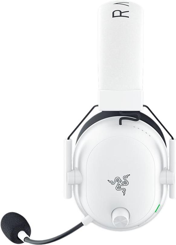 Razer BlackShark V2 HyperSpeed - Headset - ohrumschließend - Bluetooth / 2,4 GHz Funkfrequenz - kabellos, kabelgebunden - USB-A, Adapter USB-C via Bluetooth - Geräuschisolierung - weiß (RZ04-04960200-R3M1) von Razer