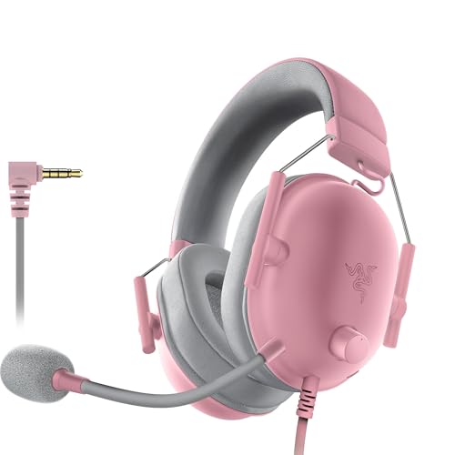 Razer BlackShark V2 X (Xbox) - Kabelgebundenes E-Sports Headset für Xbox S-X Konsole (250g, Nierenmikrofon, 50mm Treiber, Passive Geräuschunterdrückung, 3,5mm Klinke) Quartz von Razer