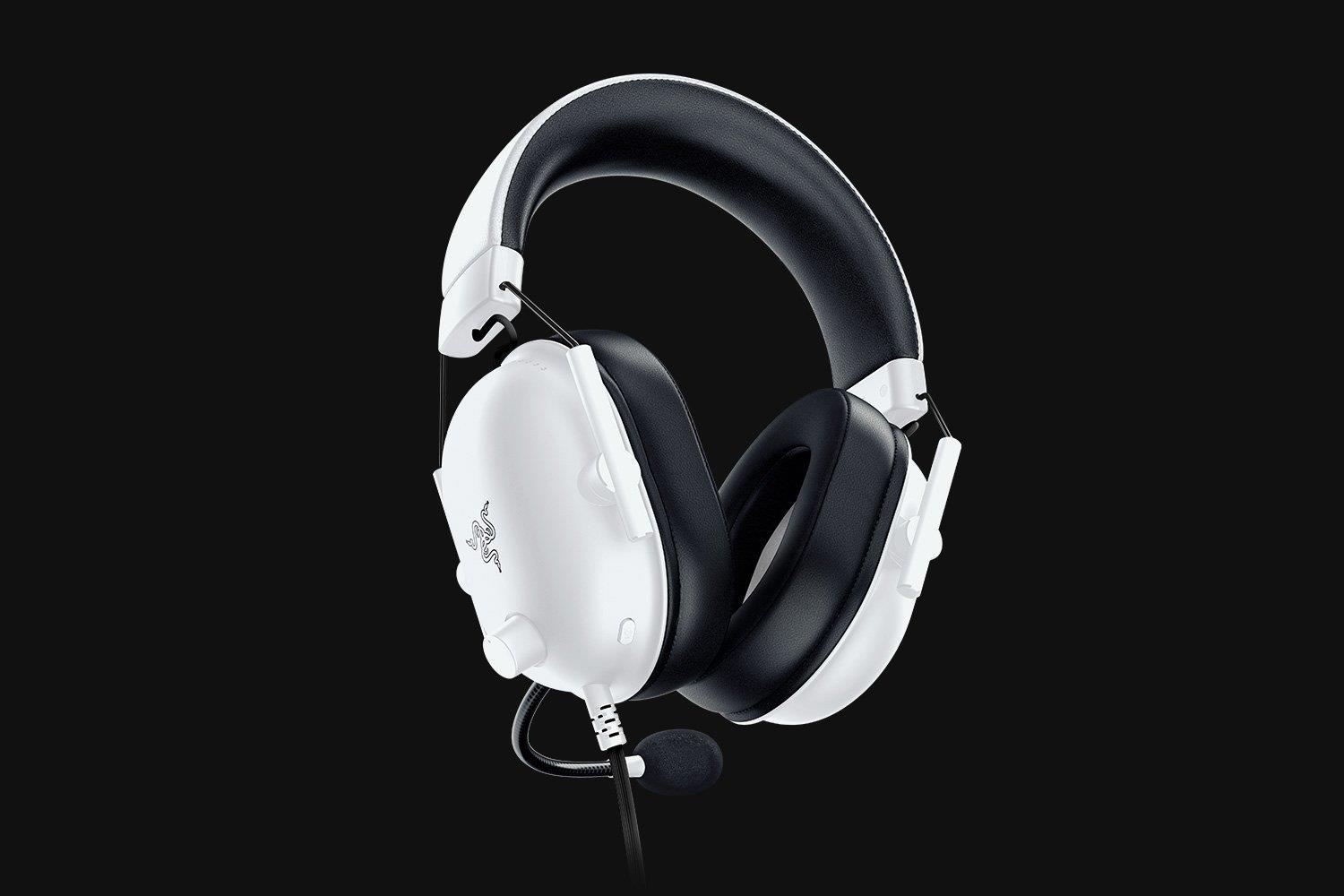 Razer BlackShark V2 X - Headset - 7.1-Kanal - ohrumschließend - kabelgebunden - 3,5 mm Stecker - Geräuschisolierung - weiß (RZ04-03240700-R3M1) von Razer